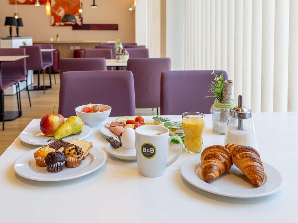 B&B Hotel Stuttgart-Bad Cannstatt レストラン 写真
